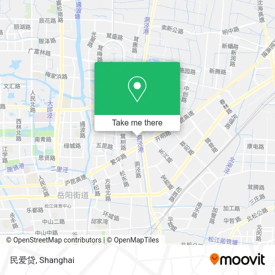 民爱贷 map