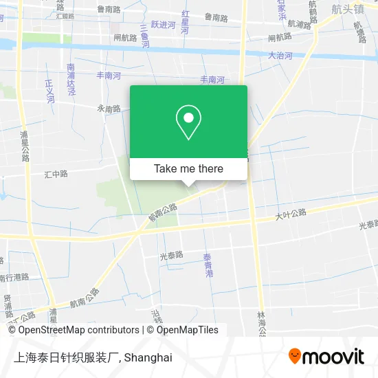 上海泰日针织服装厂 map