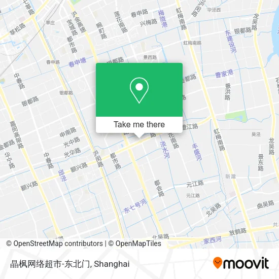 晶枫网络超市-东北门 map