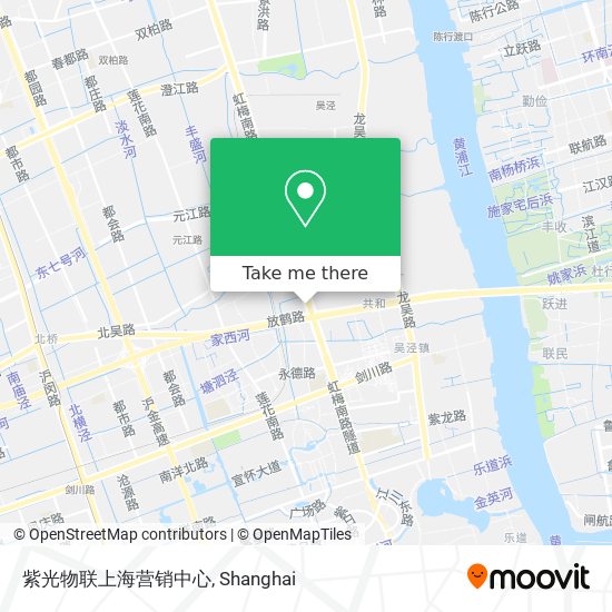 紫光物联上海营销中心 map