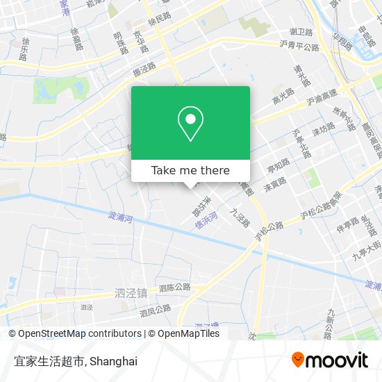 宜家生活超市 map