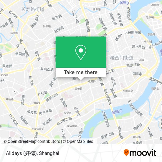 Alldays (好德) map