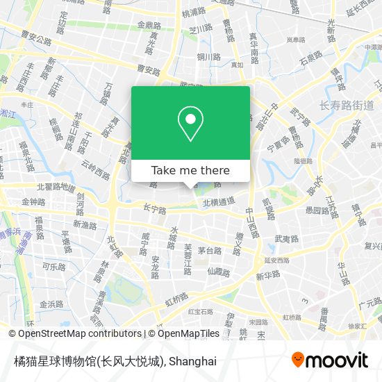 橘猫星球博物馆(长风大悦城) map