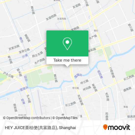 HEY JUICE茶桔便(共富路店) map