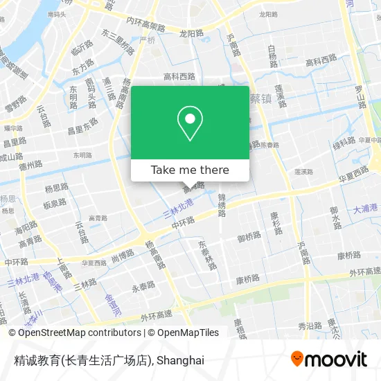 精诚教育(长青生活广场店) map