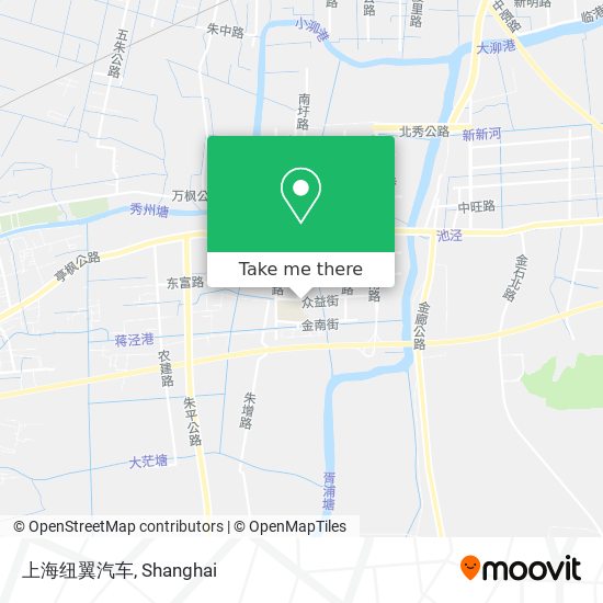 上海纽翼汽车 map