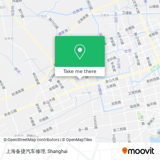 上海备捷汽车修理 map