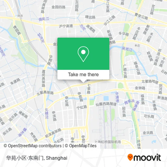 华苑小区-东南门 map