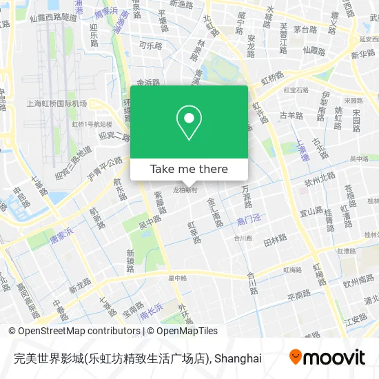 完美世界影城(乐虹坊精致生活广场店) map