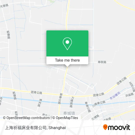 上海祈福床业有限公司 map