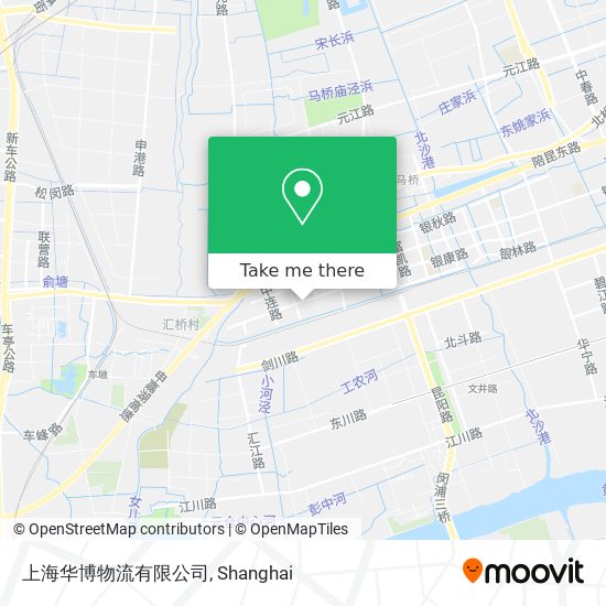 上海华博物流有限公司 map