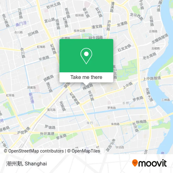 潮州鹅 map