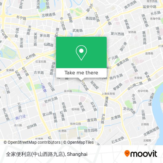 全家便利店(中山西路九店) map