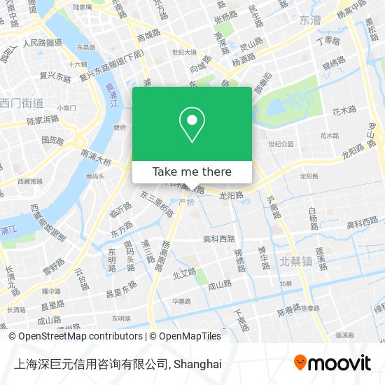 上海深巨元信用咨询有限公司 map