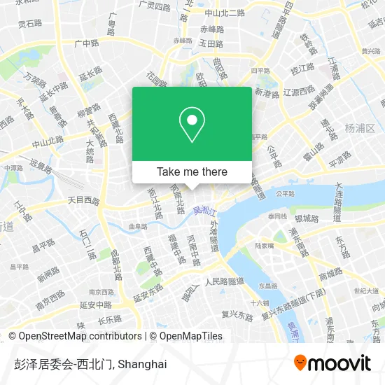 彭泽居委会-西北门 map