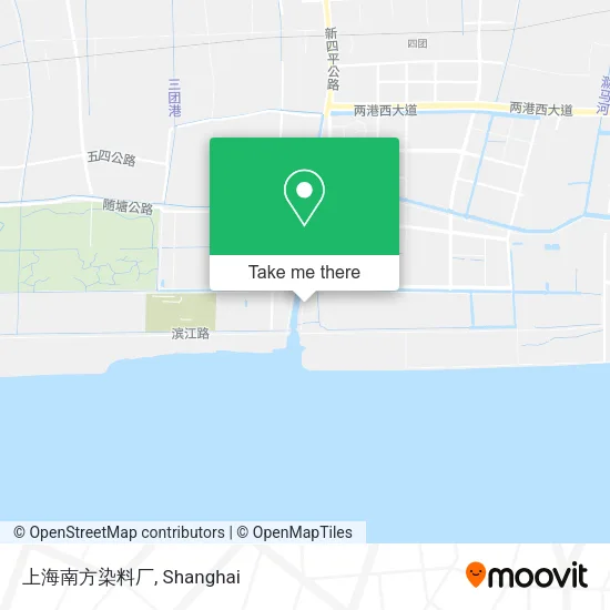上海南方染料厂 map
