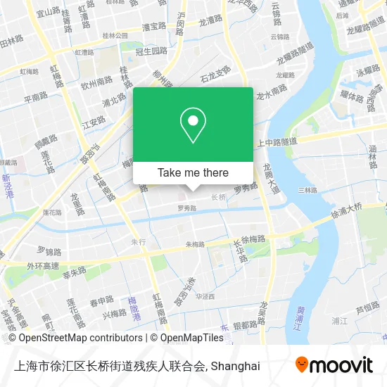 上海市徐汇区长桥街道残疾人联合会 map