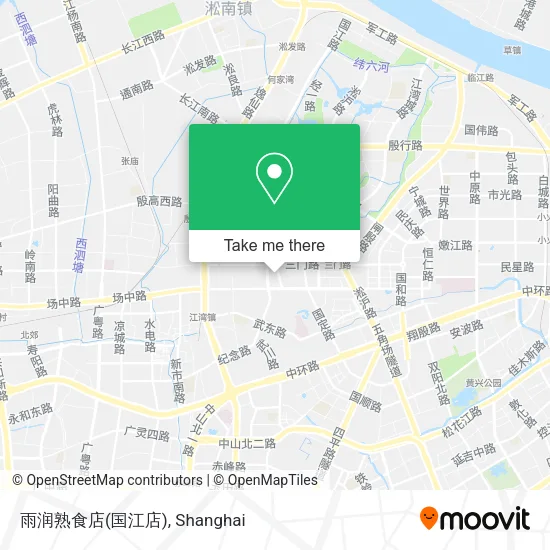 雨润熟食店(国江店) map