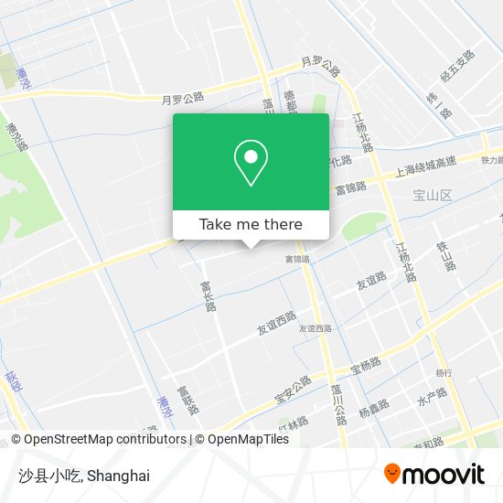 沙县小吃 map