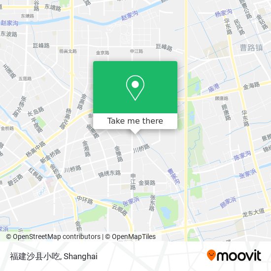 福建沙县小吃 map