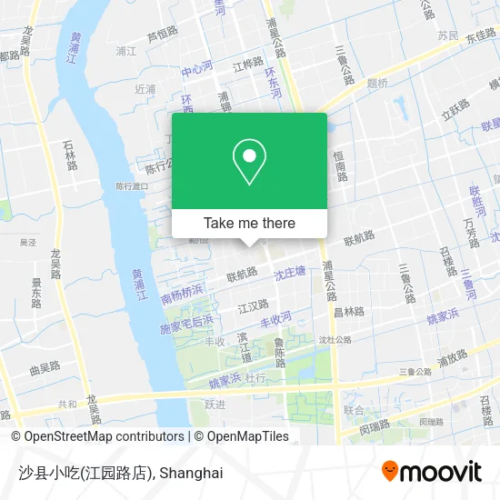 沙县小吃(江园路店) map