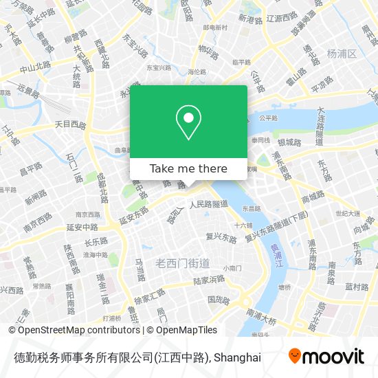 德勤税务师事务所有限公司(江西中路) map