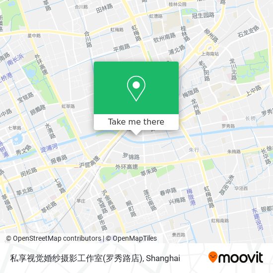 私享视觉婚纱摄影工作室(罗秀路店) map