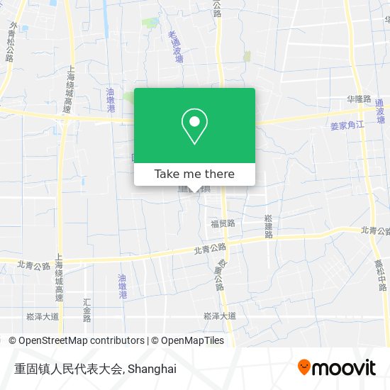 重固镇人民代表大会 map