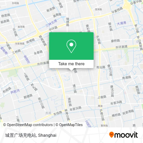城置广场充电站 map
