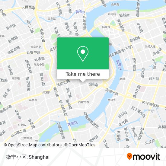 徽宁小区 map
