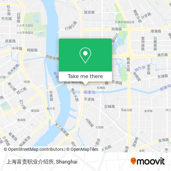 上海富贵职业介绍所 map