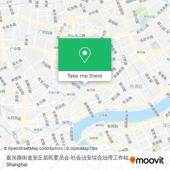 嘉兴路街道安丘居民委员会-社会治安综合治理工作站 map