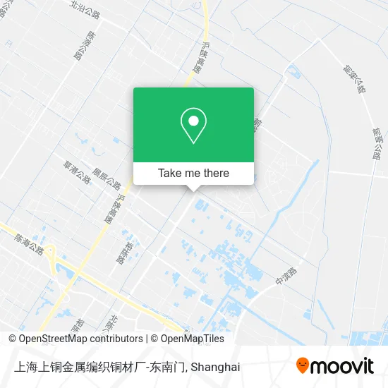 上海上铜金属编织铜材厂-东南门 map