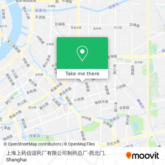 上海上药信谊药厂有限公司制药总厂-西北门 map