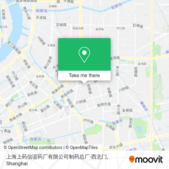 上海上药信谊药厂有限公司制药总厂-西北门 map