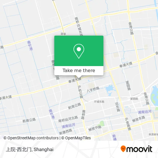 上院-西北门 map