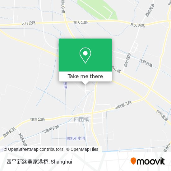 四平新路吴家港桥 map