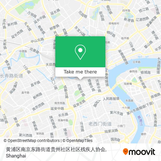 黄浦区南京东路街道贵州社区社区残疾人协会 map