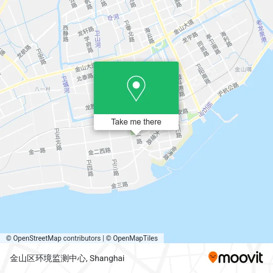 金山区环境监测中心 map