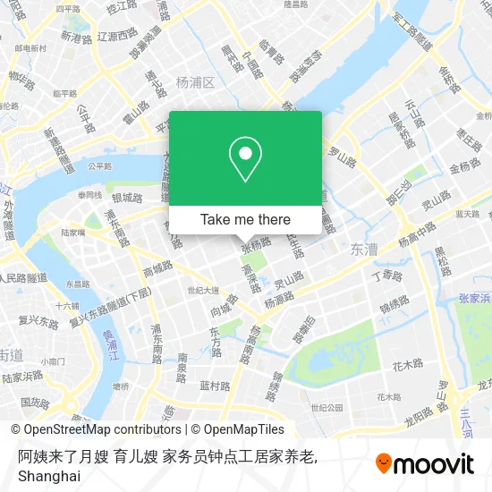 阿姨来了月嫂 育儿嫂 家务员钟点工居家养老 map