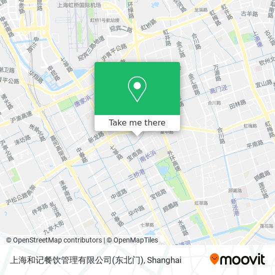上海和记餐饮管理有限公司(东北门) map