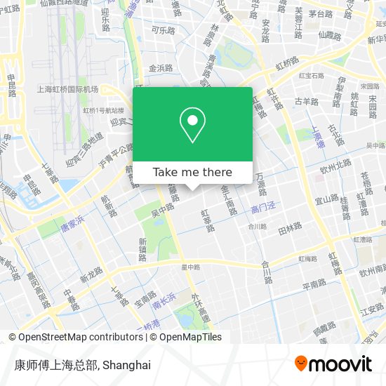 康师傅上海总部 map