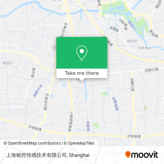 上海铭控传感技术有限公司 map