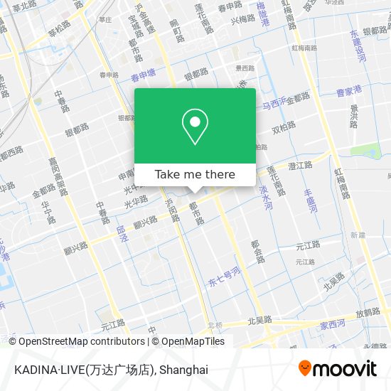 KADINA·LIVE(万达广场店) map