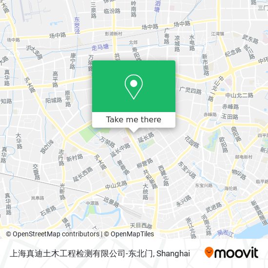 上海真迪土木工程检测有限公司-东北门 map
