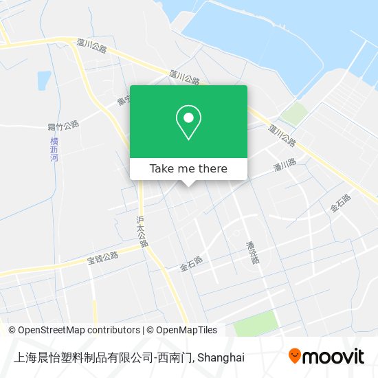 上海晨怡塑料制品有限公司-西南门 map