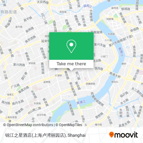 锦江之星酒店(上海卢湾丽园店) map