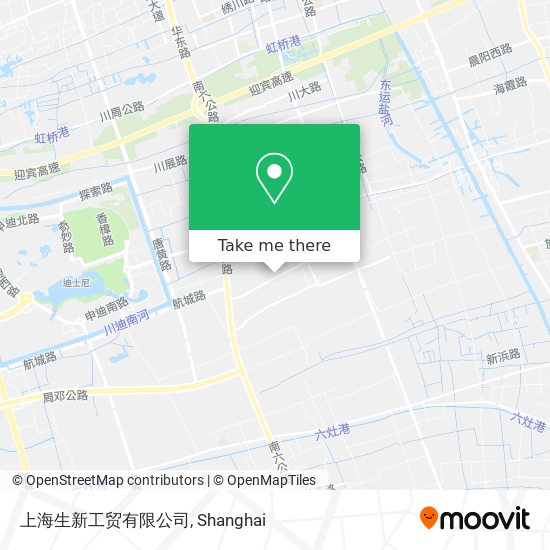 上海生新工贸有限公司 map