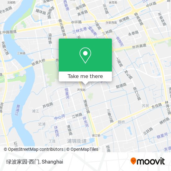 绿波家园-西门 map