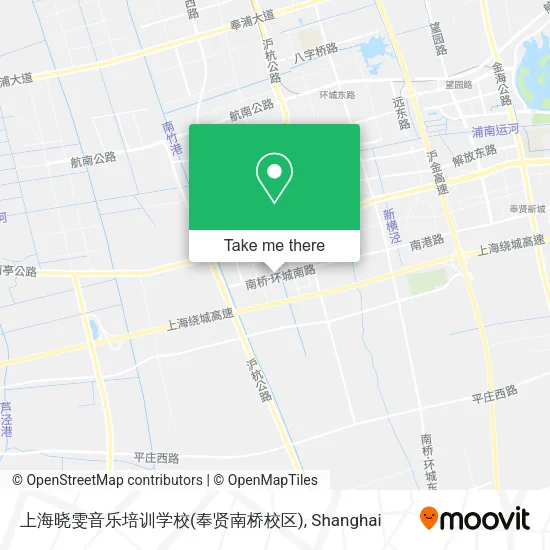 上海晓雯音乐培训学校(奉贤南桥校区) map